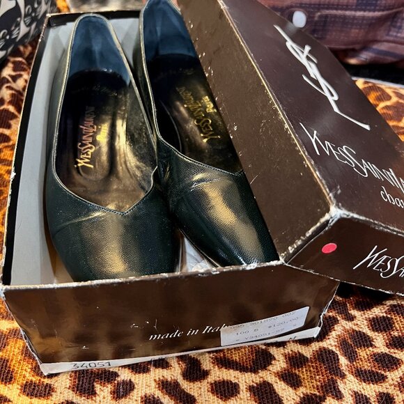 Vintage Yves Saint Laurent Shoes (NOS) - Picture 2 of 7